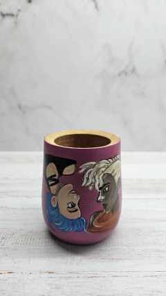 Imagen de Mate Madera Jinx and Ecko- Arcane