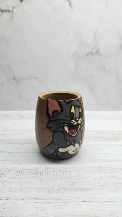 Mate Madera Tom y Jerry - tienda online