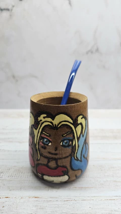 Mate Madera Harley Quinn en internet