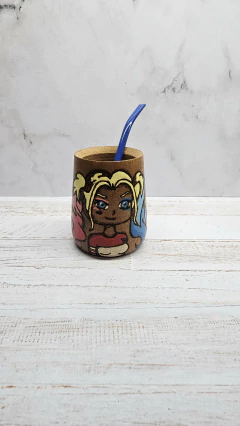 Mate Madera Harley Quinn - tienda online
