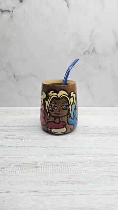 Mate Madera Harley Quinn - comprar online