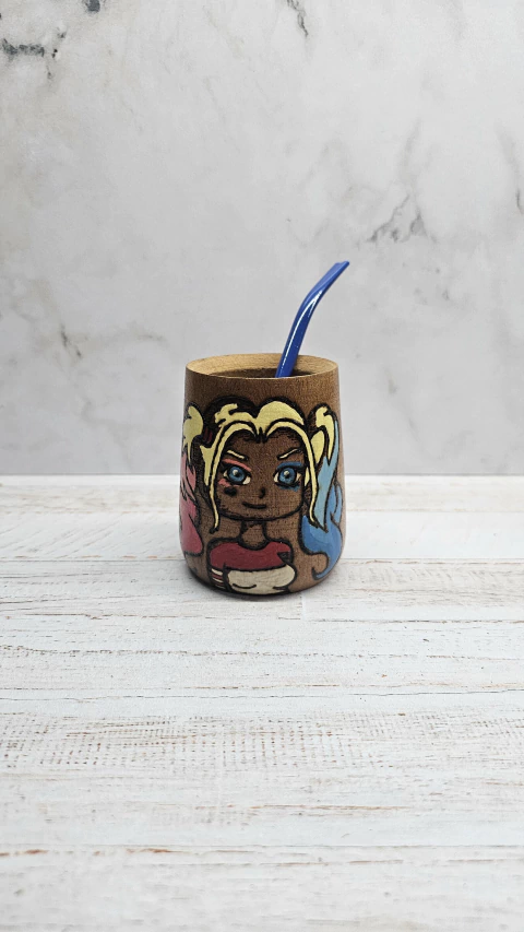 Mate Madera Harley Quinn - comprar online