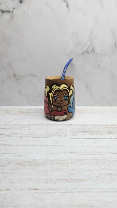 Imagen de Mate Madera Harley Quinn