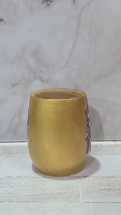 Imagen de Mate Madera Gryffindor Dorado