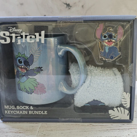 Taza y Media Stitch Disney Oficial