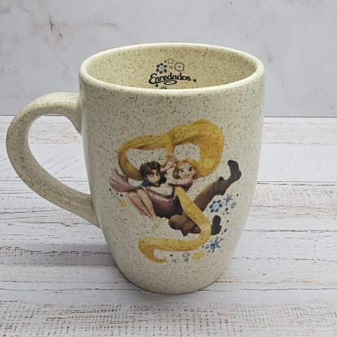 Taza Bombe Rapunzel y Flynn-Enredados
