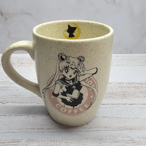 Taza Bombe Jaspeada Sailor Moon Coffee