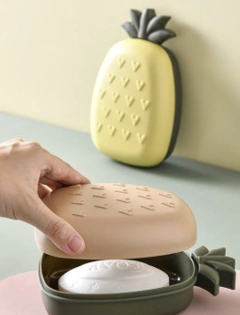 Jabonera con forma de ananá en internet