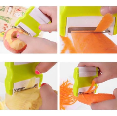 Pela papas y rallador giratorio 2 en 1 - comprar online