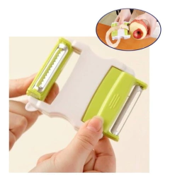 Pela papas y rallador giratorio 2 en 1 en internet