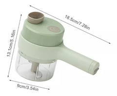 procesador recargable con 3 accesorios - Cosas Asombrosas