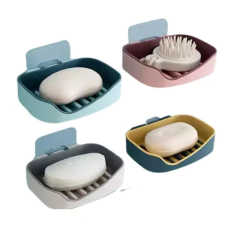 jabonera plastica adhesiva modelo 4640 - comprar online