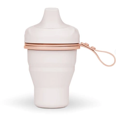 vaso de silicona plegable para niños