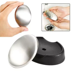 jabón de acero inoxidable