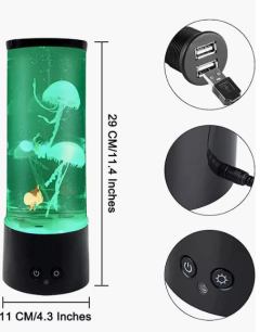 lampara medusa con control remoto - comprar online
