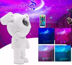 astronauta proyector laser con parlante bt - tienda online