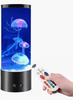 lampara medusa con control remoto