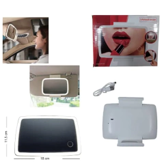 espejo led para auto EM0888 - Cosas Asombrosas