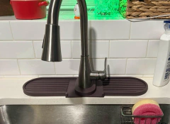 silicona gruesa escurridor bajo canilla - tienda online