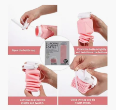 botella plegable de silicona EE50809 - comprar online