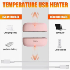 calentador de manos doble recargable usb - Cosas Asombrosas