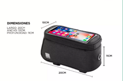 Soporte impermeable para celular con bolso en internet