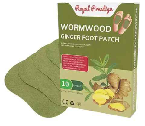 parches jengibre pies x10ud.