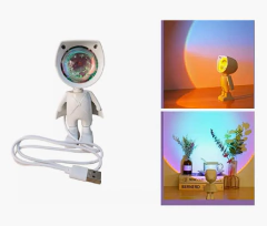 sunset lamp robot usb
