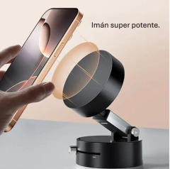 soporte redondo celu ventosa e imán modelo A2