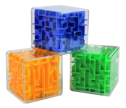 Laberinto cubo rotativo 720