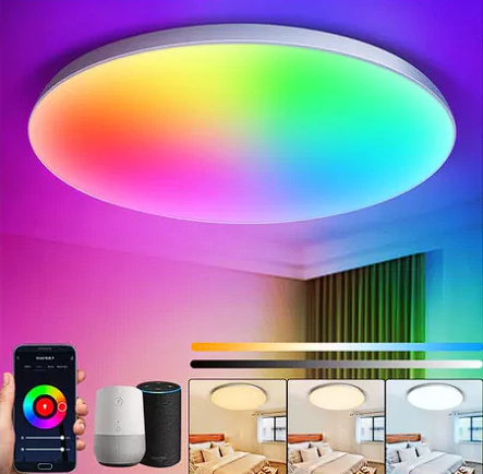 Plafones wifi marca tuya base plastica 4 modelos a elección