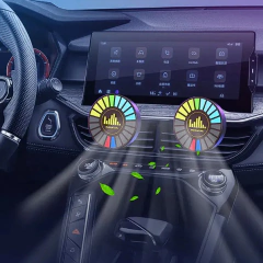 Imagen de circulo led audio rítmico recargable usb