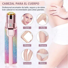 depilador facial 2 en 1 recargable usb blawless - comprar online