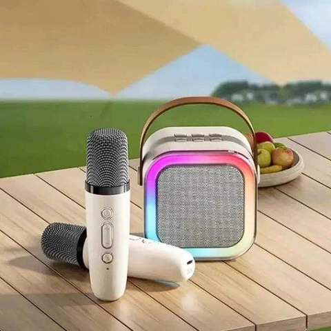 parlante bt con 2 micrófonos OM-0202