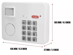 alarma con sensor de movimiento y codigo - comprar online