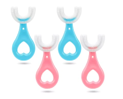 Cepillo de dientes para niños con forma de osito o corazón a elección - comprar online