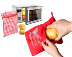 Imagen de bolsa para cocinar papas en microondas