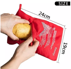 bolsa para cocinar papas en microondas - tienda online