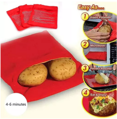 bolsa para cocinar papas en microondas en internet