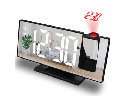 despertador digital con proyector
