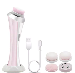 Masajeador facial recargable 4 cabezales en internet