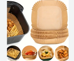 Papel freidora redondo o cuadrado 50 unidades DIFERENTES TAMAÑOS ELEGIR - tienda online