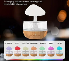 humidificador nube con efecto lluvia - tienda online
