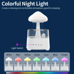 Humidificador parlante bluetooth y efecto lluvia en internet