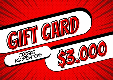 ▸ GIFT CARD ▸ $3.000