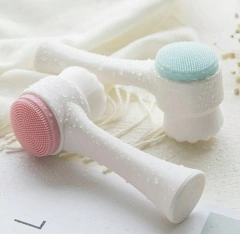 Cepillo doble de limpieza facial - tienda online