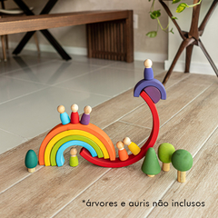 Imagem do Arco-Íris de Brincar Midi 7 arcos (30cm) - Colorido Arco-íris