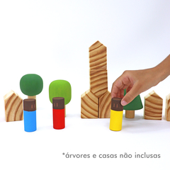 Totins com 7 - Colorido Arco-Íris - Cria Asas