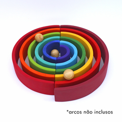 Esferas de Madeira com 3 (4cm) - Natural - comprar online