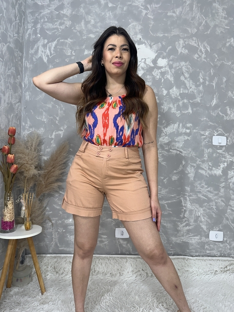 Blusa Estampada Toque De Cor